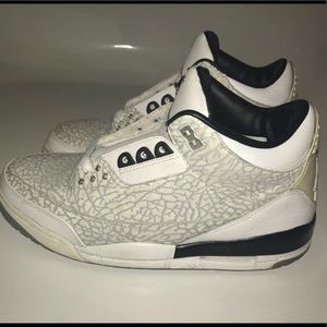 AIR JORDAN 3 “WHITE FLIP” SIZE 9.5